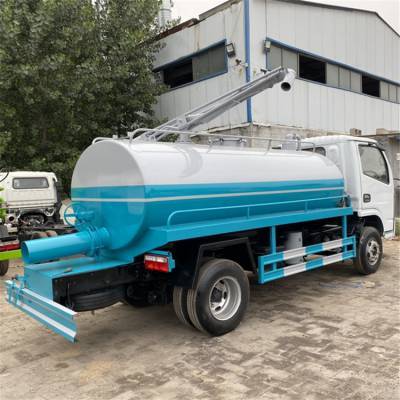 東風8噸吸糞車 山東廠家的專業選擇，搭載國六朝柴170馬力發動機