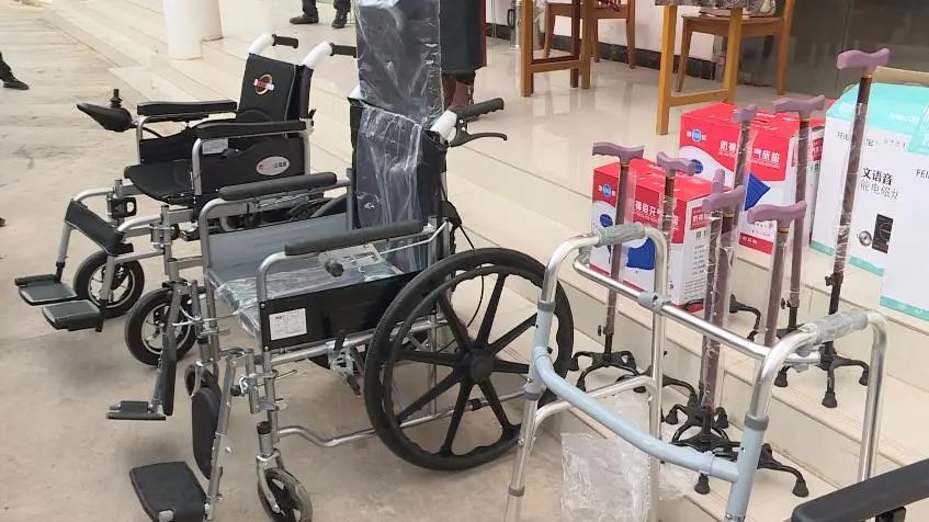 扶殘助殘，溫暖同行——大姚金碧鎮136名殘疾人獲贈基本型輔助器具